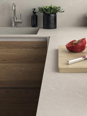 Plan de travail tendance beige