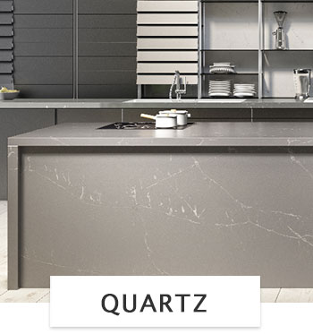 Plan de travail cuisine sur mesure en quartz